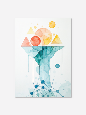 Watercolor Journey I | Canvastavla