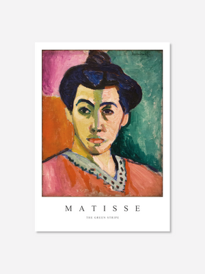 The Green Stripe - Henri Matisse | Poster