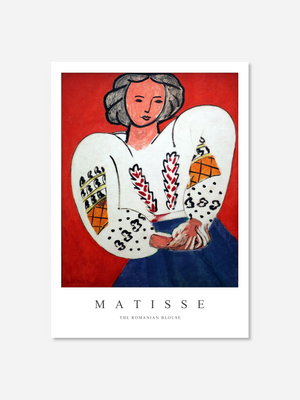The Romanian Blouse - Henri Matisse | Poster