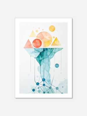 Watercolor Journey I | Poster