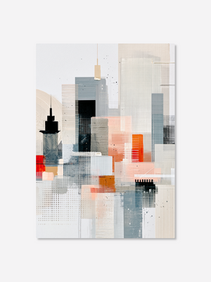 Abstract Cityscape | Canvastavla