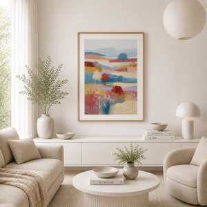 Abstract Fields | Poster
