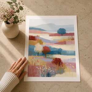 Abstract Fields | Poster