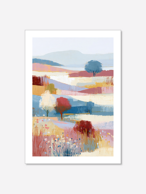 Abstract Fields | Poster
