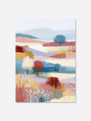 Abstract Fields | Canvastavla