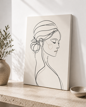Beauty Line | Canvastavla