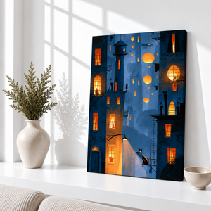 City Night | Canvastavla