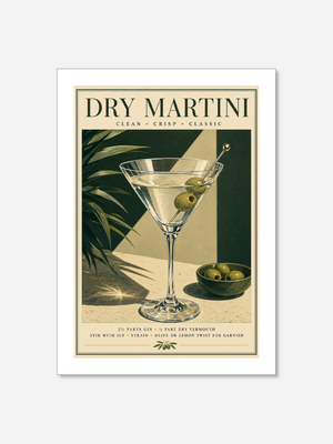 Dry Martini II | Poster