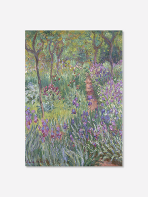 The Artists's Garden at Giverny - Claude Monet | Canvastavla