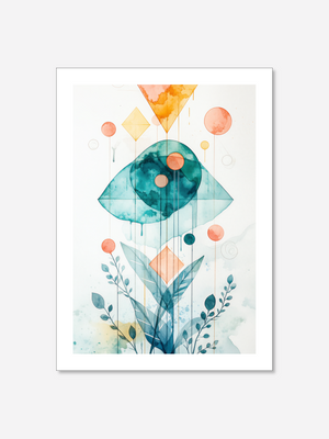 Watercolor Journey II | Poster