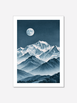 Alpine Night 1 | Poster