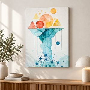 Watercolor Journey I | Canvastavla