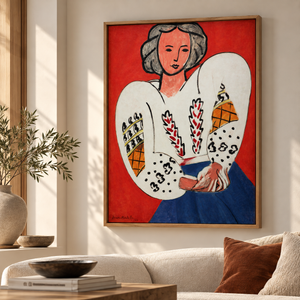 The Romanian Blouse - Henri Matisse | Canvastavla