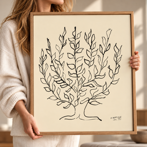 The Plane Tree - Henri Matisse | Canvastavla