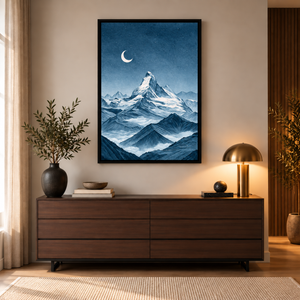 Alpine Night 2 | Canvastavla