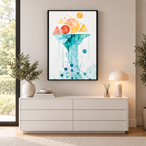 Watercolor Journey I | Canvastavla