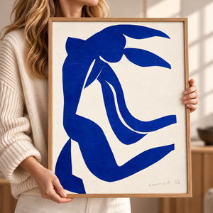 The Flowing Hair - Henri Matisse | Canvastavla