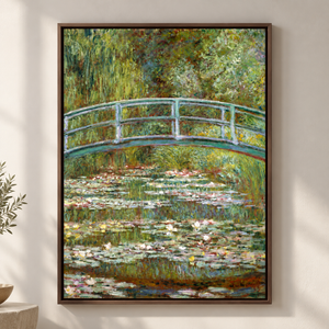 Bridge over a Pond of Water Lilies - Claude Monet | Canvastavla