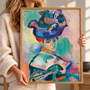 Woman with a Hat - Henri Matisse | Canvastavla