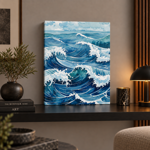 Ocean Waves II | Canvastavla