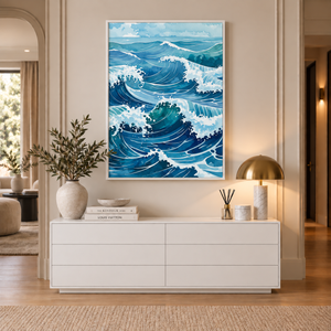 Ocean Waves II | Canvastavla