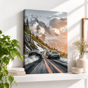 Mountain Race II | Canvastavla