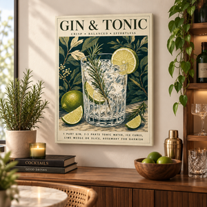 Gin & Tonic | Canvastavla