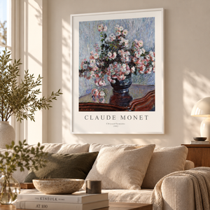 Chrysanthemums - Claude Monet | Poster