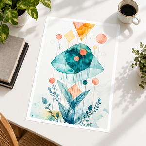 Watercolor Journey II | Poster