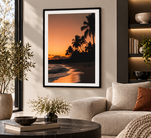 Palm Sunset | Poster