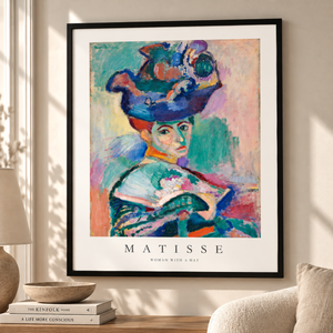 Woman with a Hat - Henri Matisse | Poster