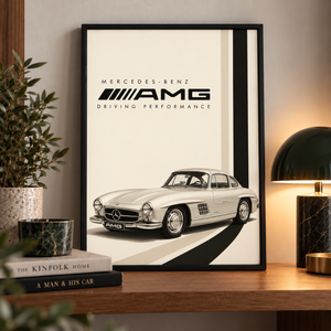 Retro Mercedes | Poster