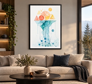 Watercolor Journey I | Poster