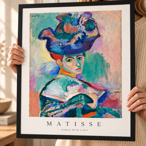 Woman with a Hat - Henri Matisse | Poster
