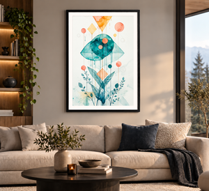Watercolor Journey II | Poster