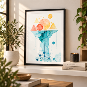 Watercolor Journey I | Poster