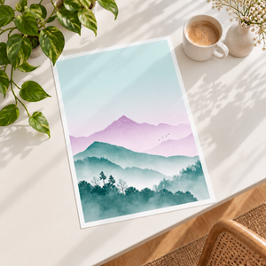 Misty Serenity | Poster