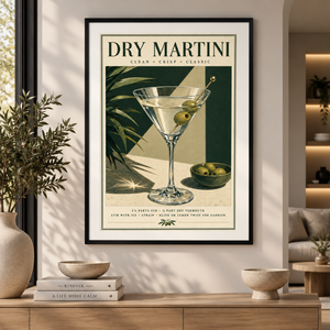 Dry Martini II | Poster