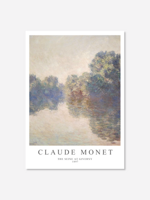The Seine at Giverny - Claude Monet | Poster